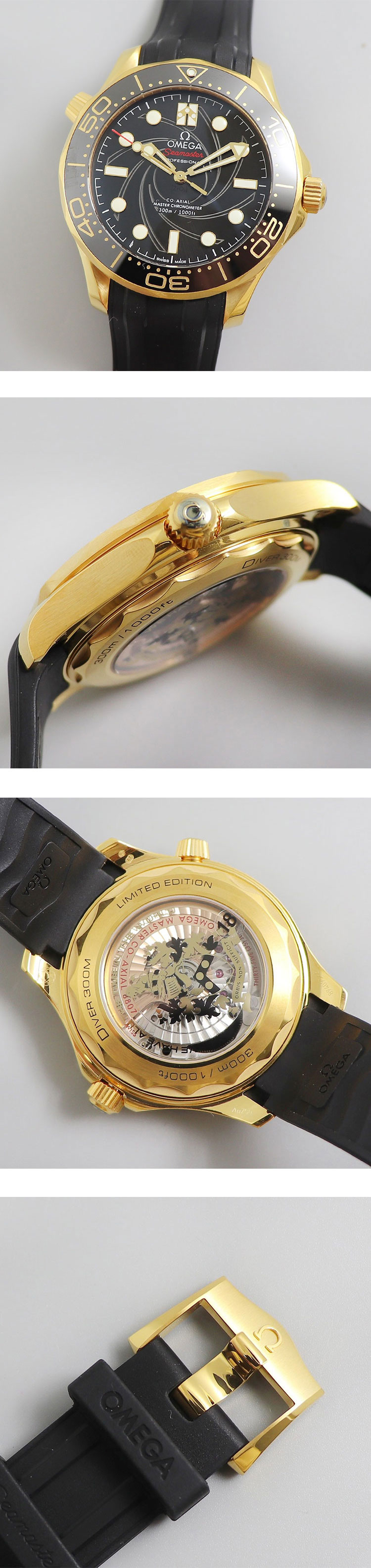 ブランドオメガ時計コピー シーマスター ダイバー 300M ジェームズ・ボンド セット 210.62.42.20.01.001