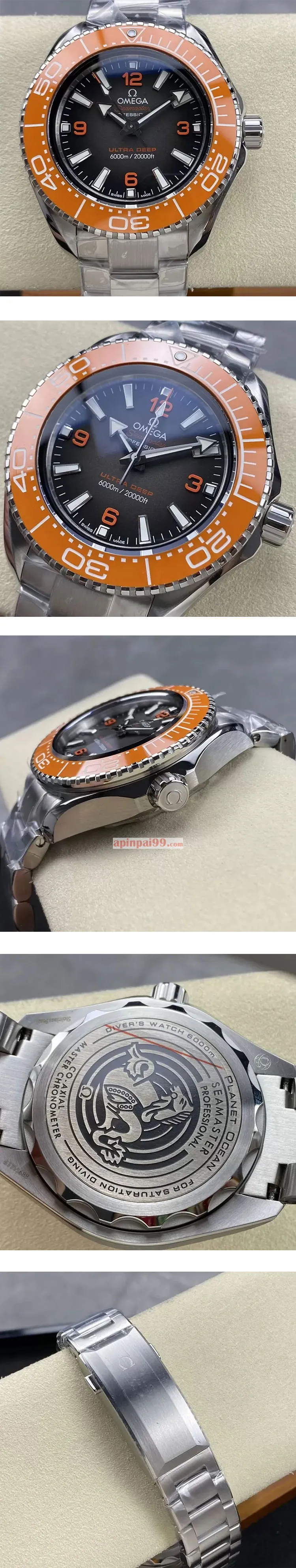 VS工場 オメガスーパーコピー シーマスター プラネットオーシャン 6000M コーアクシャル マスター クロノメーター 215.30.46.21.06.001