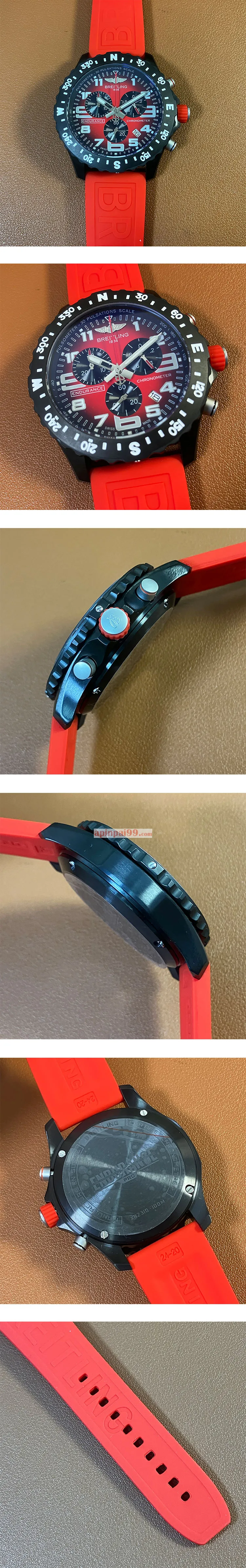 ブランドブライトリングコピー エンデュランス プロ アイアンマン レッド/ブラック X823109A1K1S1