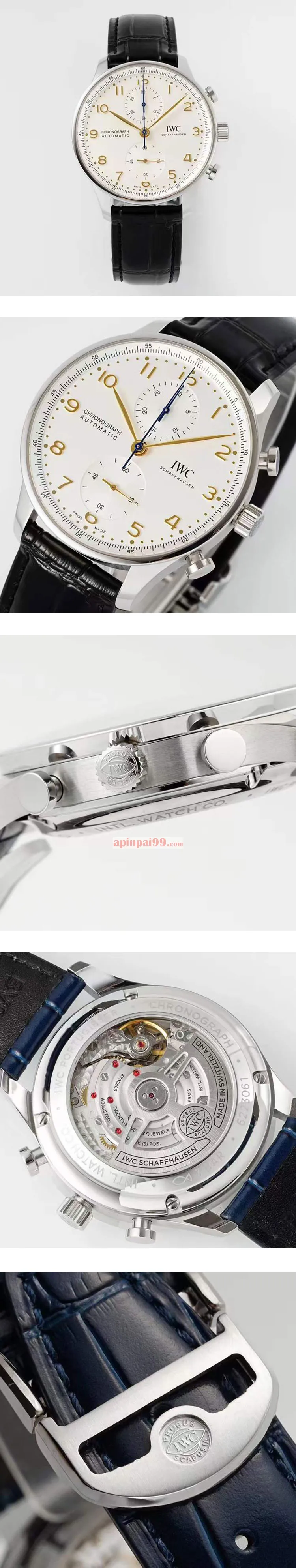 ブランドIWCコピー インターナショナルウォッチカンパニー ポルトギーゼ AZ クロノグラフ オートマティック IW371401