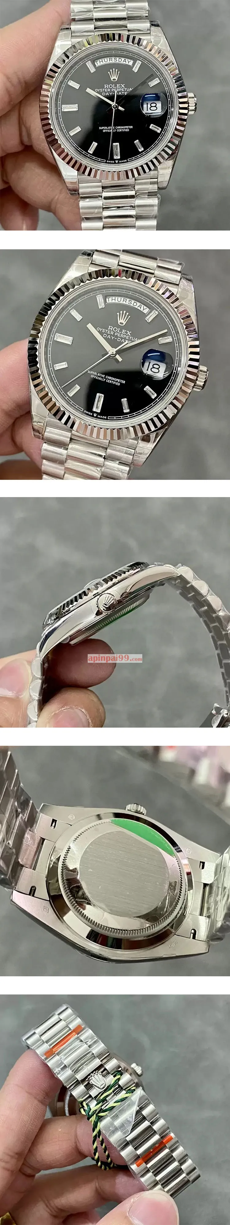 2023人気ロレックスコピー デイデイト 40mm ブラック M228236-0004