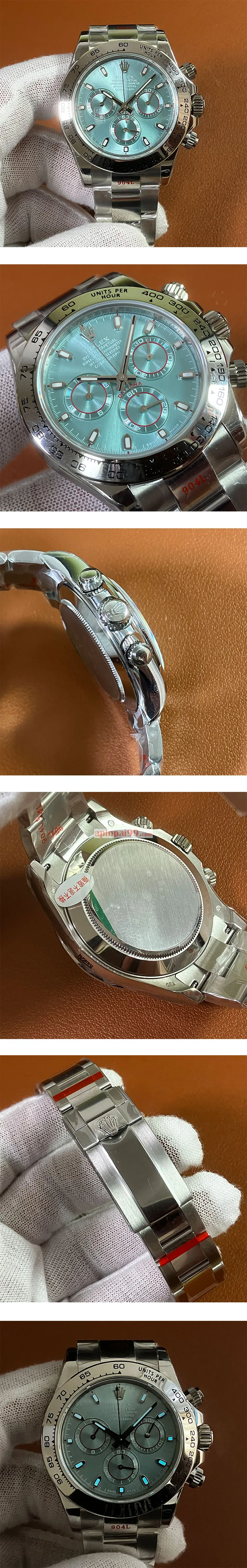 NOOB ロレックススーパーコピー コスモグラフ デイトナ アイスブルー 4130自動巻き 116509-1