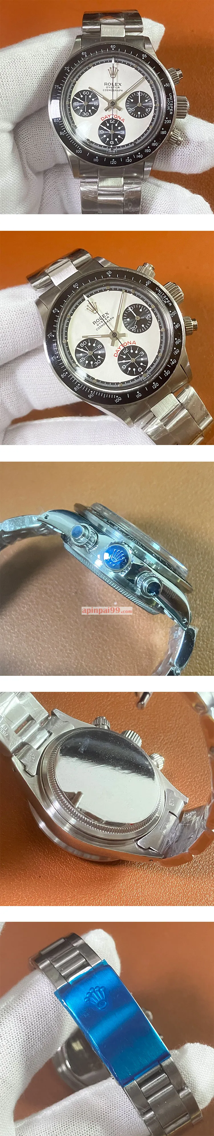 2023ロレックススーパーコピー時計 デイトナ手巻 37mm ホワイト 6263