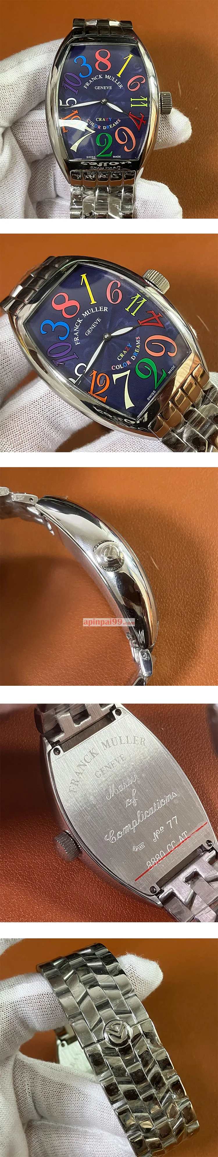 人気フランクミュラースーパーコピー時計 トノーカーベックス コスモス 8880SC COSMOS