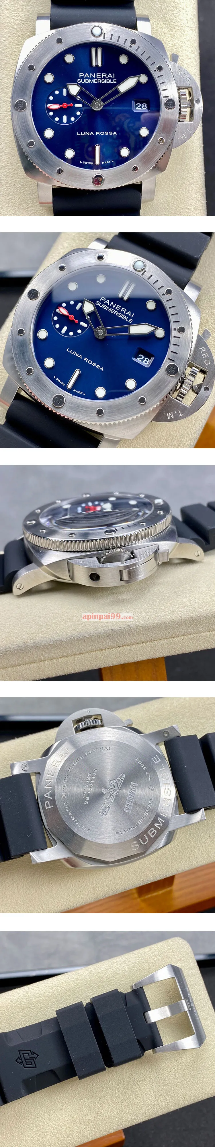 TTF人気パネライコピー時計 サブマーシブル クアランタクアトロ ビアンコ pam01391