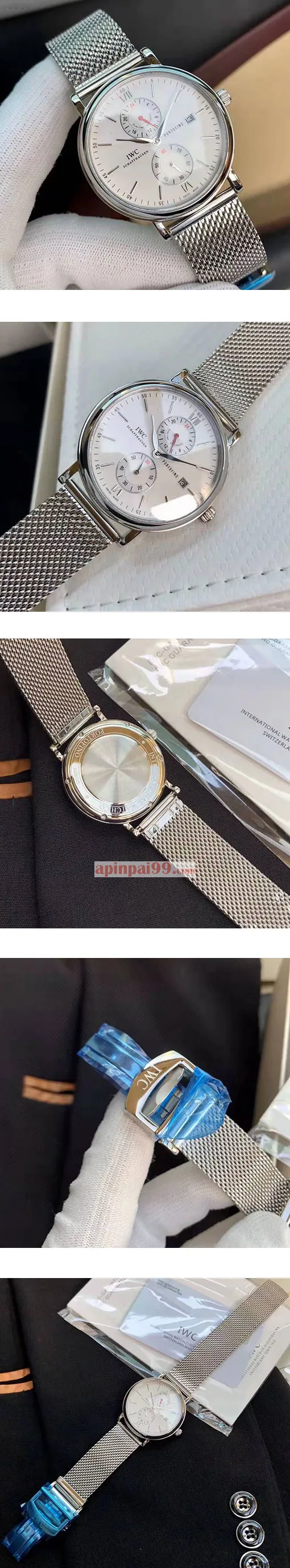 IWCスーパーコピー時計 ポートフィノ デュアルタイム IW361001