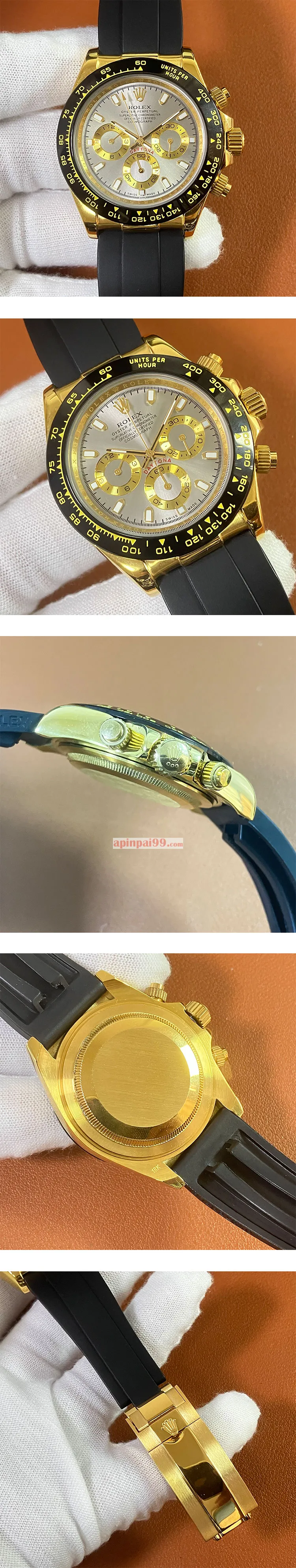 ロレックスコピー時計 デイトナ シルバー 21600振動 116518-2