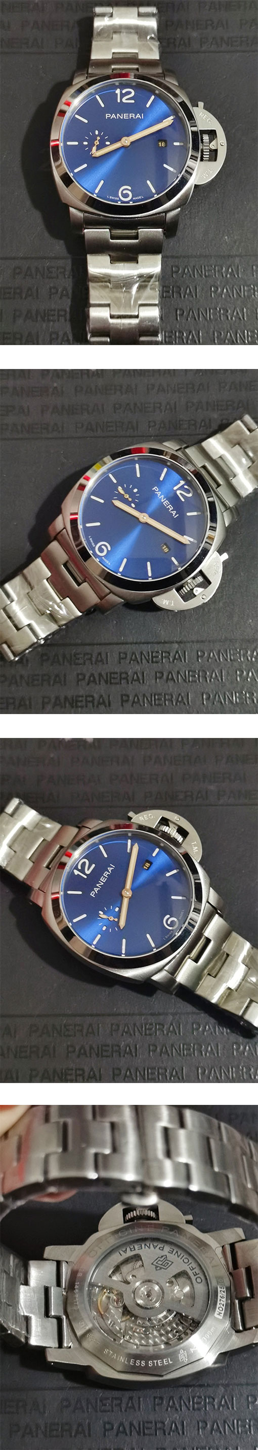 2023最完璧PANERAI ルミノール ドゥエn級 44mm PAM01124