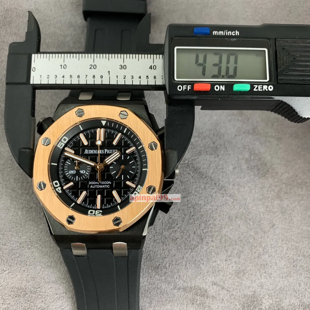 ブランド オーデマピゲスーパーコピー時計 メンズ 多機能クォーツ 100813[2]