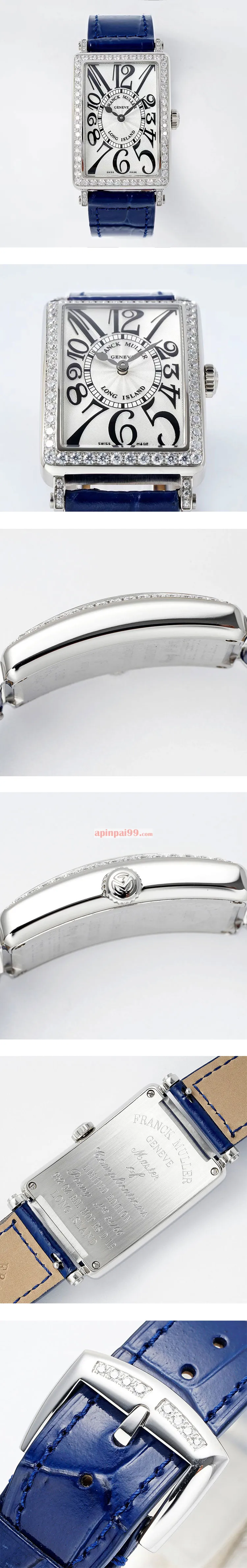 APS製 n級フランクミュラー ロングアイランド ベゼルダイヤレプリカ 1000SC D OG 