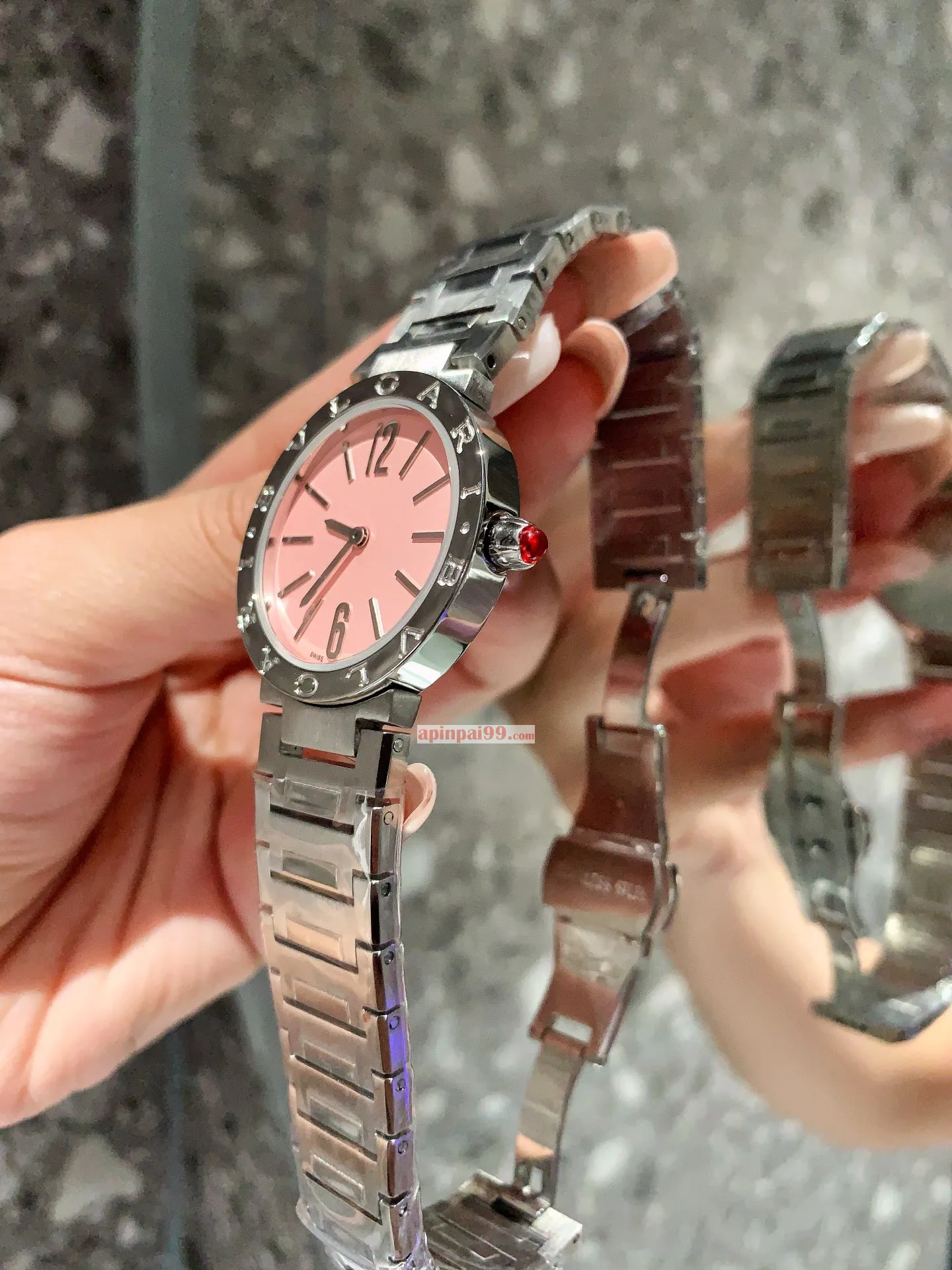 2023高品質ブルガリ レディース クォーツ時計 新型モデル 0224-322[1]