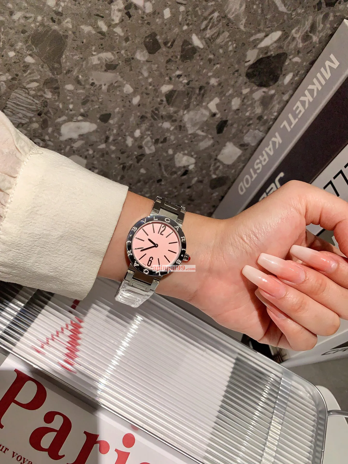 2023高品質ブルガリ レディース クォーツ時計 新型モデル 0224-322[3]