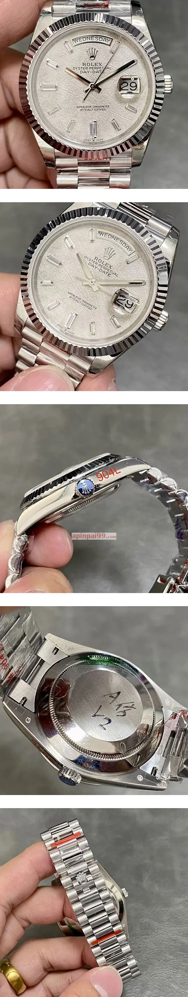 新品ロレックスコピー時計 デイデイト40mm メテオライト 228239A