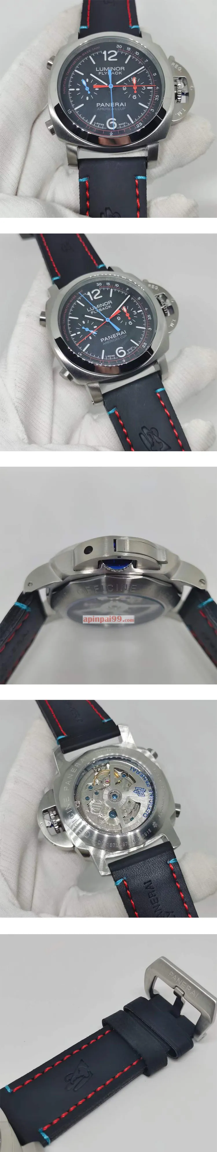 パネライコピー ルミノール 1950 レガッタ オラクルチーム デイズ クロノフライバック オートマティック チタニオ PAM00726