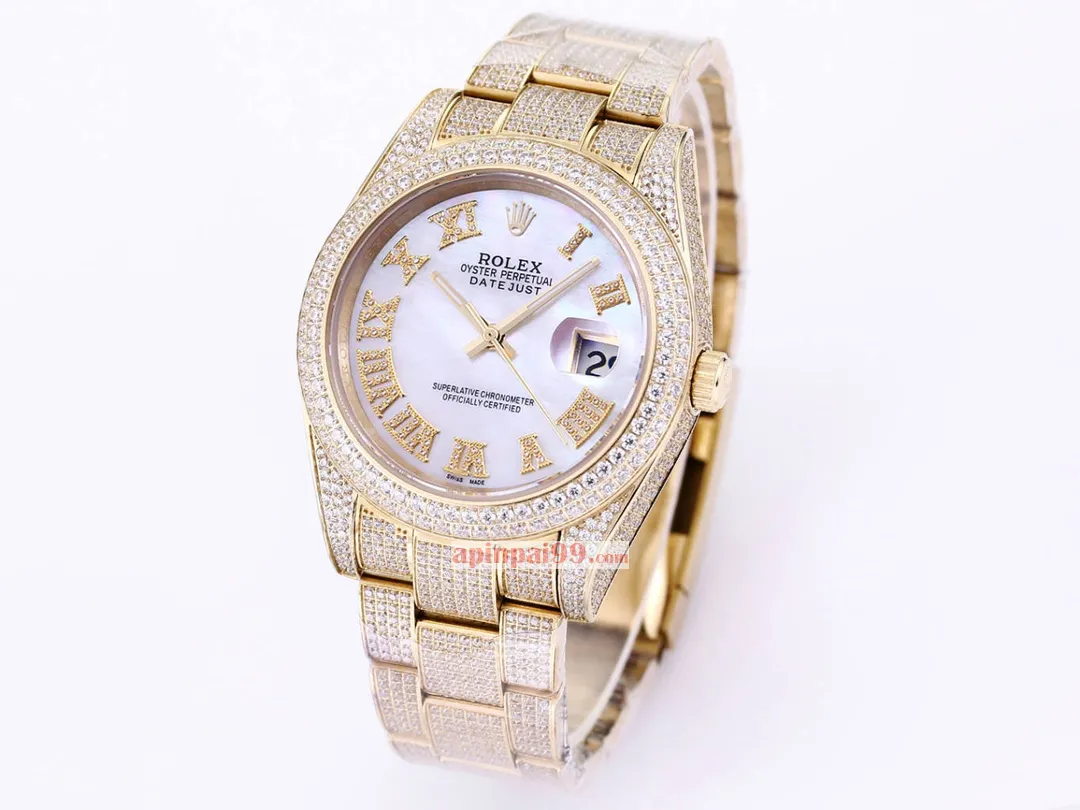 ROLEX ゴールド オイスター パーペチュアル デイトジャストコピー時計n級 105663[1]