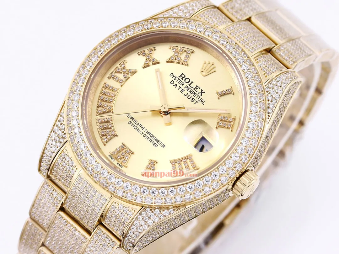 ROLEX ゴールド オイスター パーペチュアル デイトジャストコピー時計n級 105663[4]