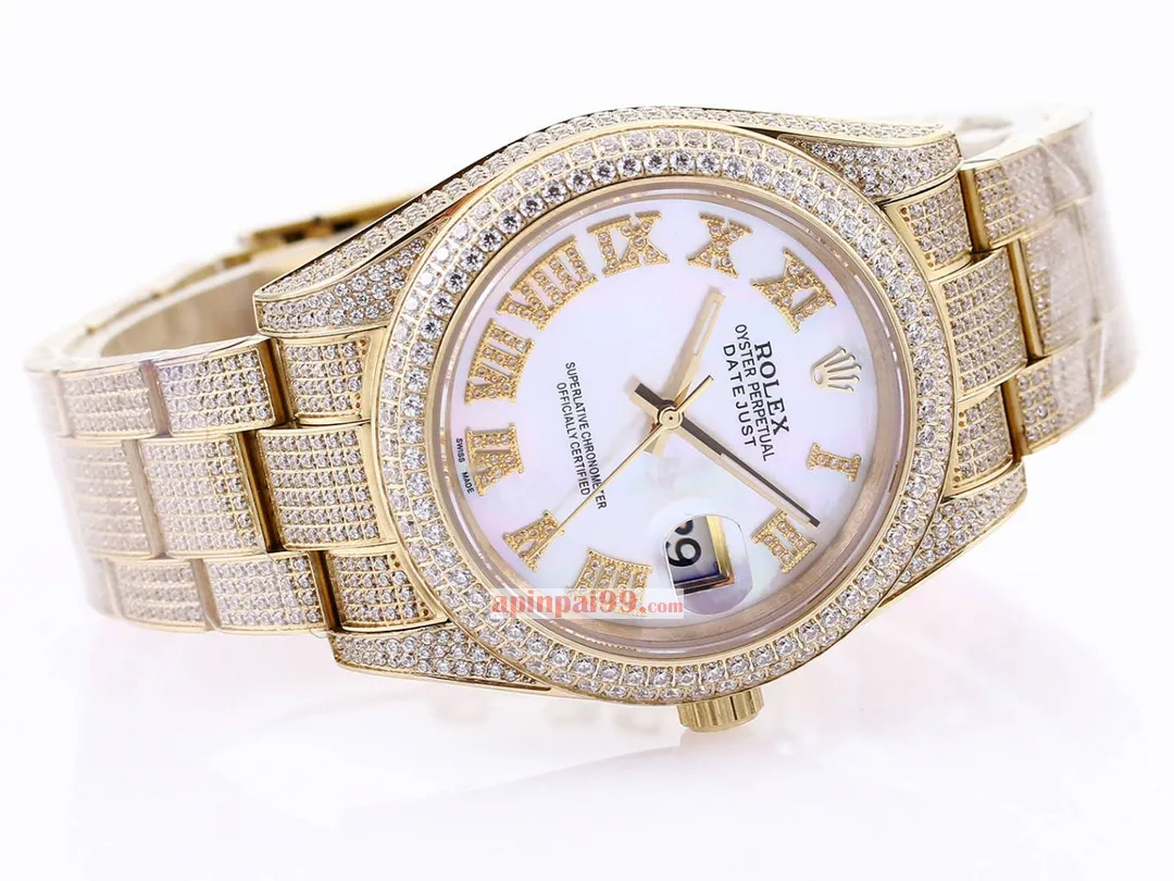 ROLEX ゴールド オイスター パーペチュアル デイトジャストコピー時計n級 105663[5]