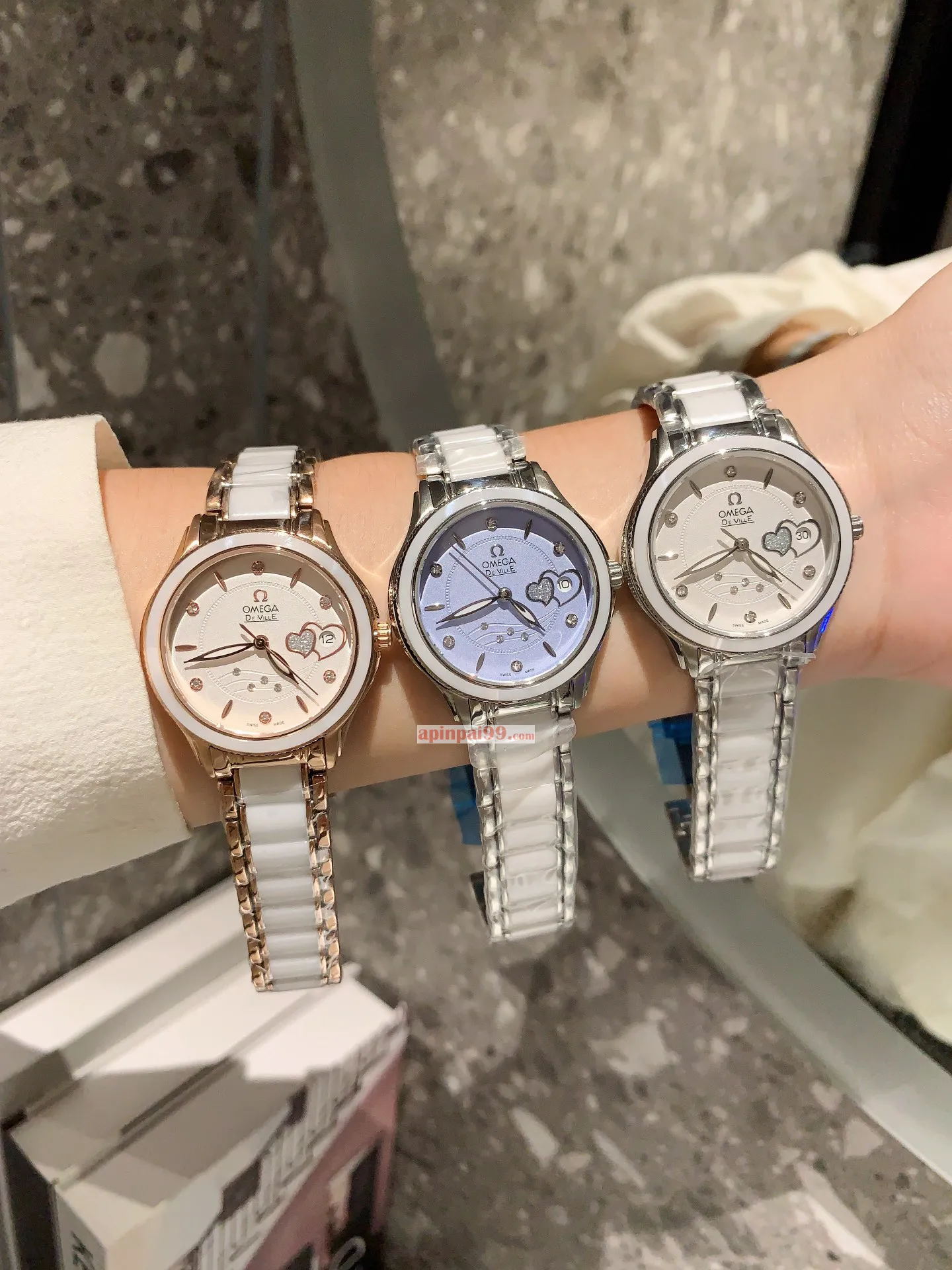 2023新品オメガのレディース腕時計 25-660-714