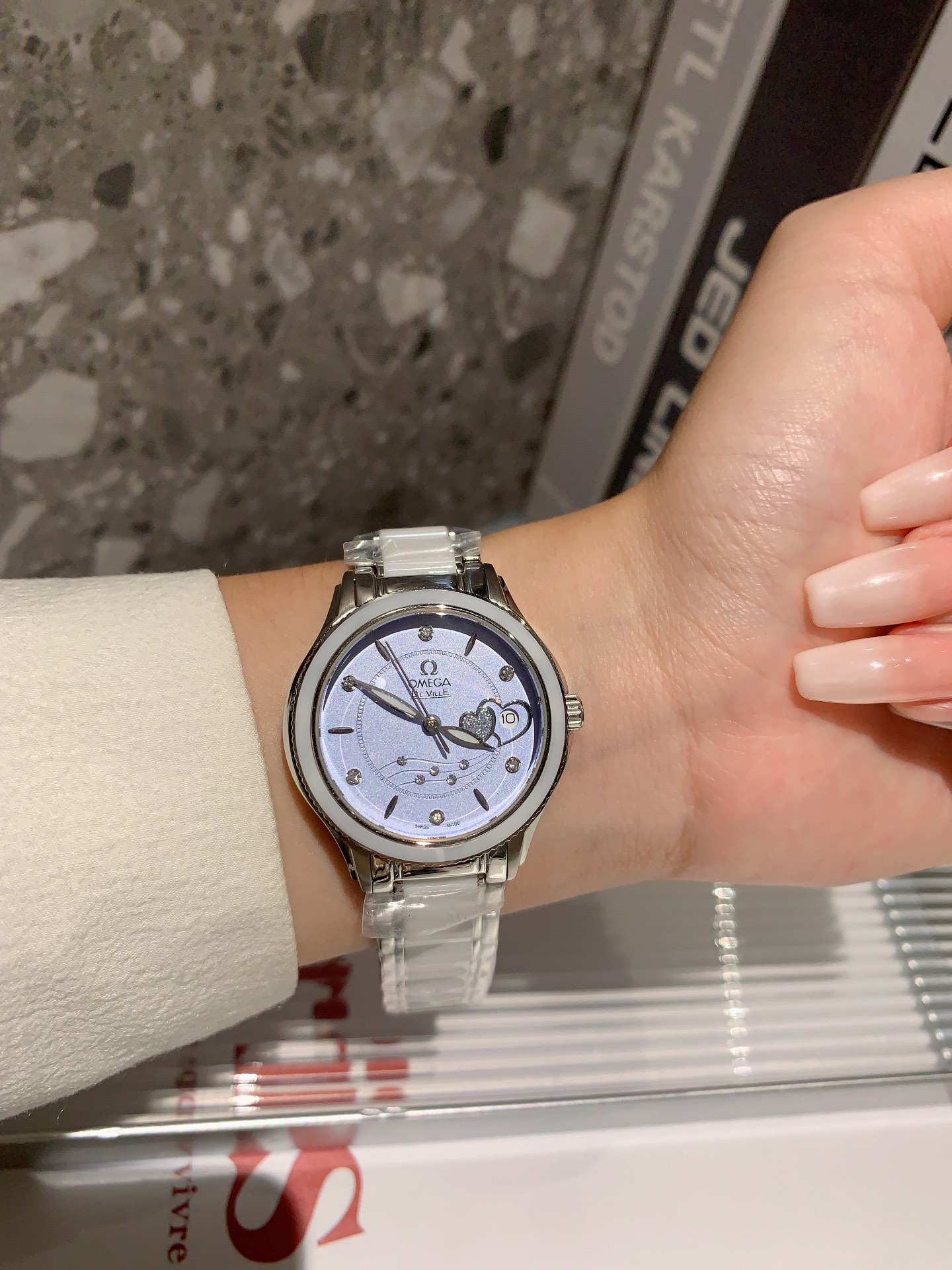2023新品オメガのレディース腕時計 25-660-714[4]
