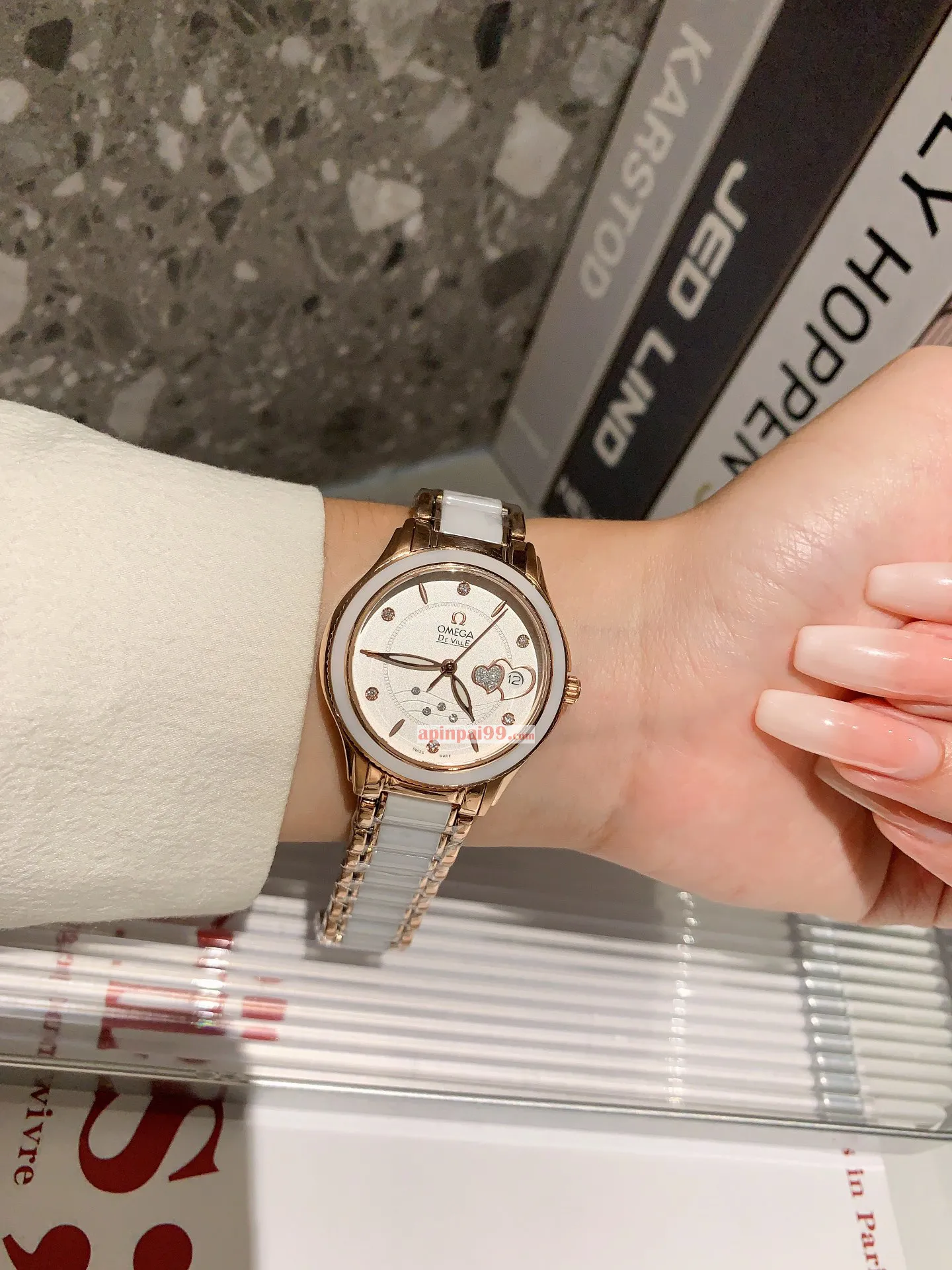 2023新品オメガのレディース腕時計 25-660-714[6]