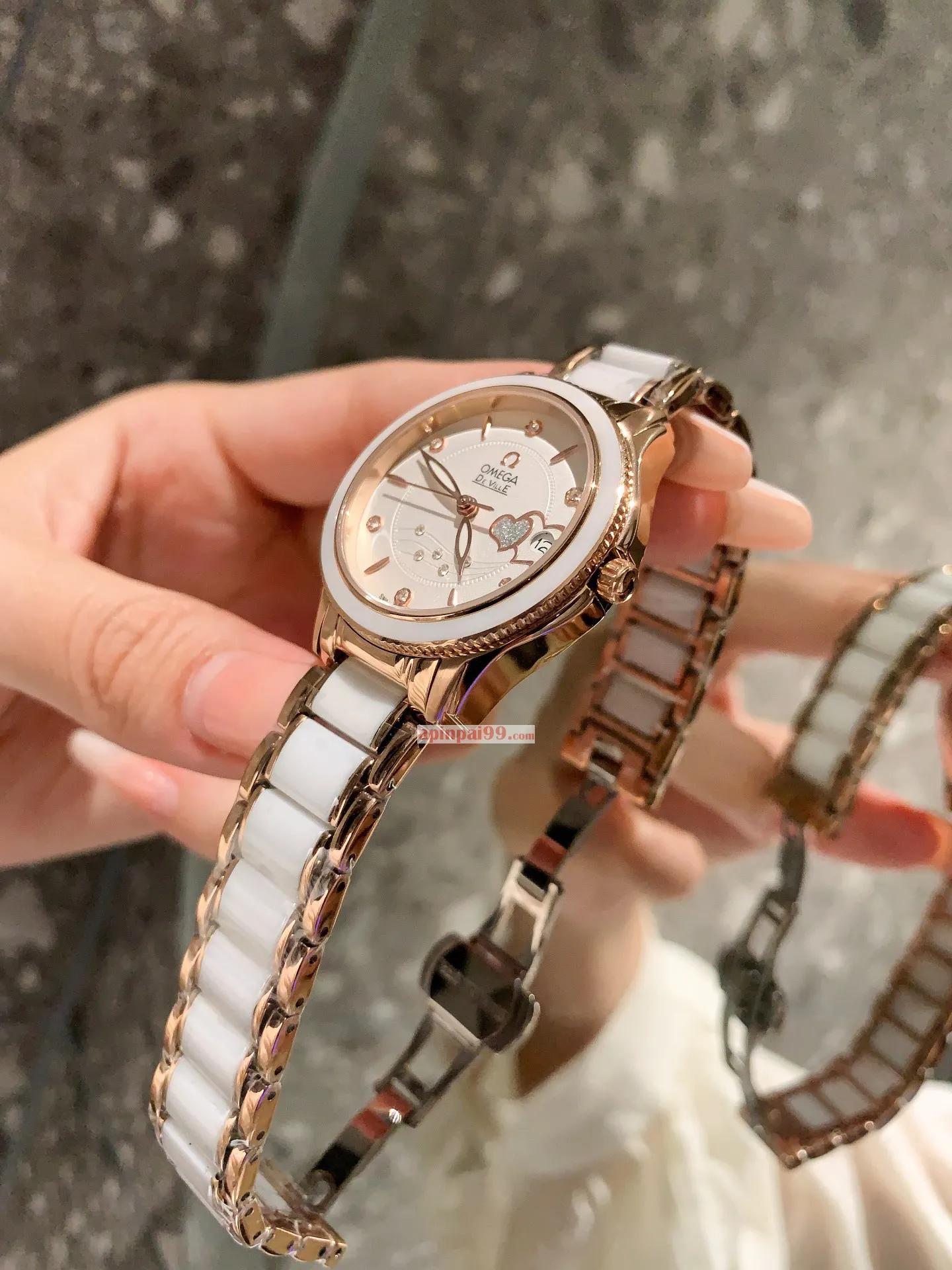 2023新品オメガのレディース腕時計 25-660-714[7]