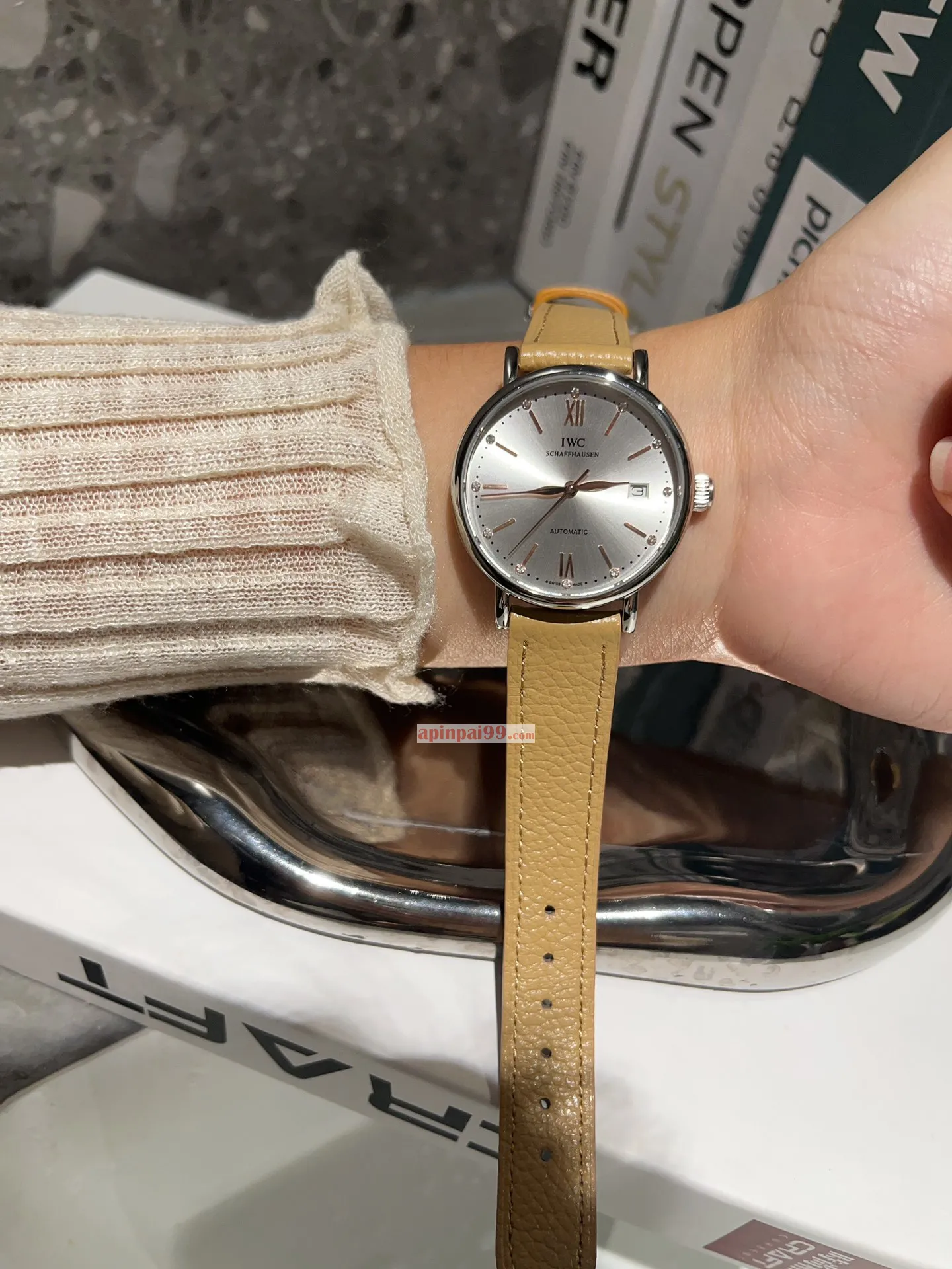 2023新品IWC レディースコピー時計 ポートフィノ シリーズ IW23015[4]