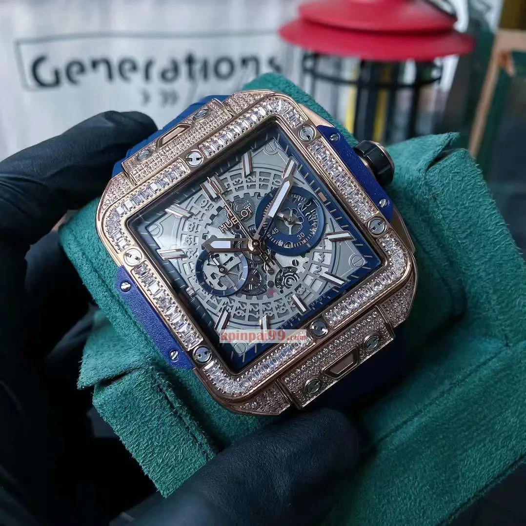 高品質ウブロコピー時計 スクエア バン ウニコ シリーズ 752.XC.0420.RX[4]