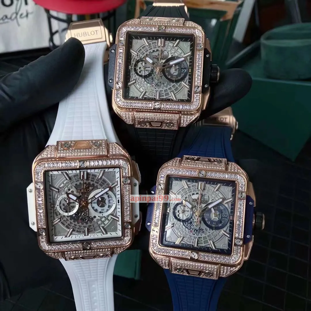 高品質ウブロコピー時計 スクエア バン ウニコ シリーズ 752.XC.0420.RX[6]