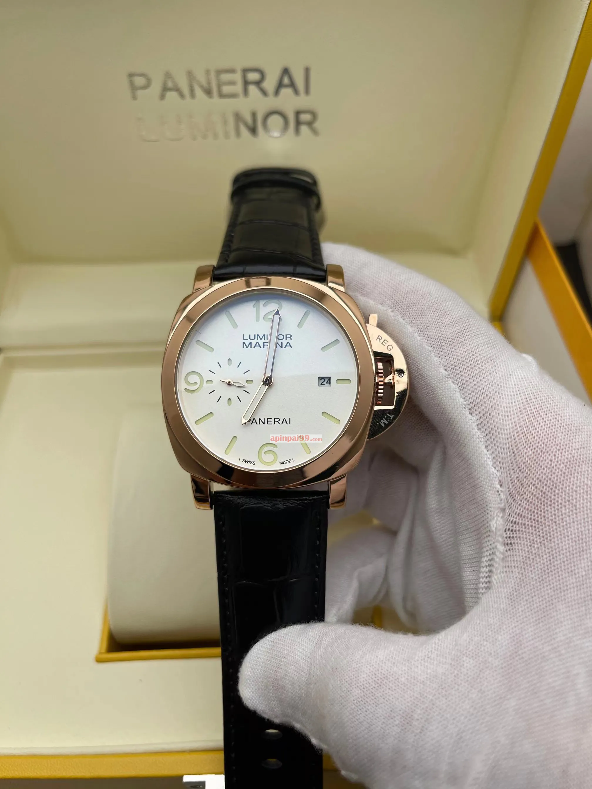 ブランドパネライ メンズコピー腕時計偽物 2針 ユニークシリーズ PAM20036[3]