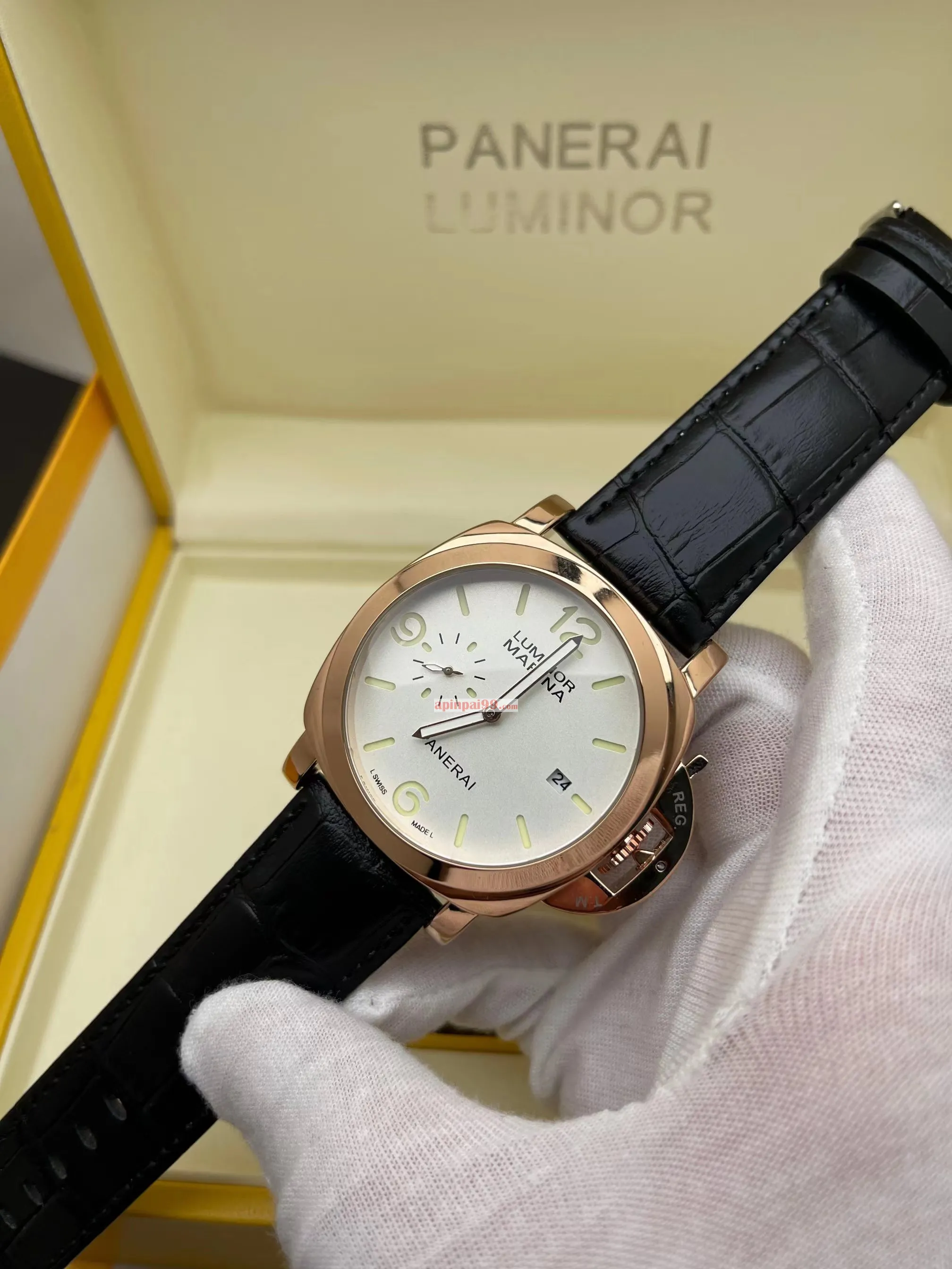 ブランドパネライ メンズコピー腕時計偽物 2針 ユニークシリーズ PAM20036[5]