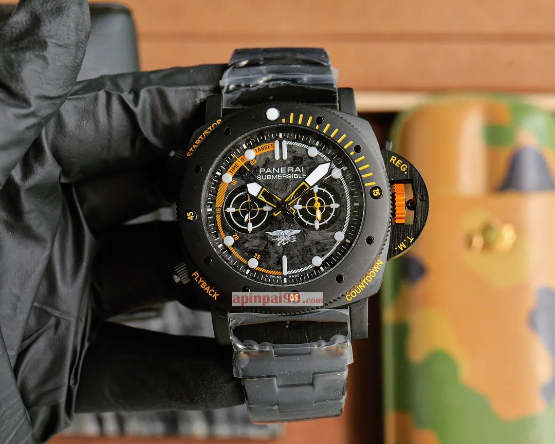 V7 新品人気のパネライスケルトン時計 47mm スニーカー シリーズ  PAM11420007