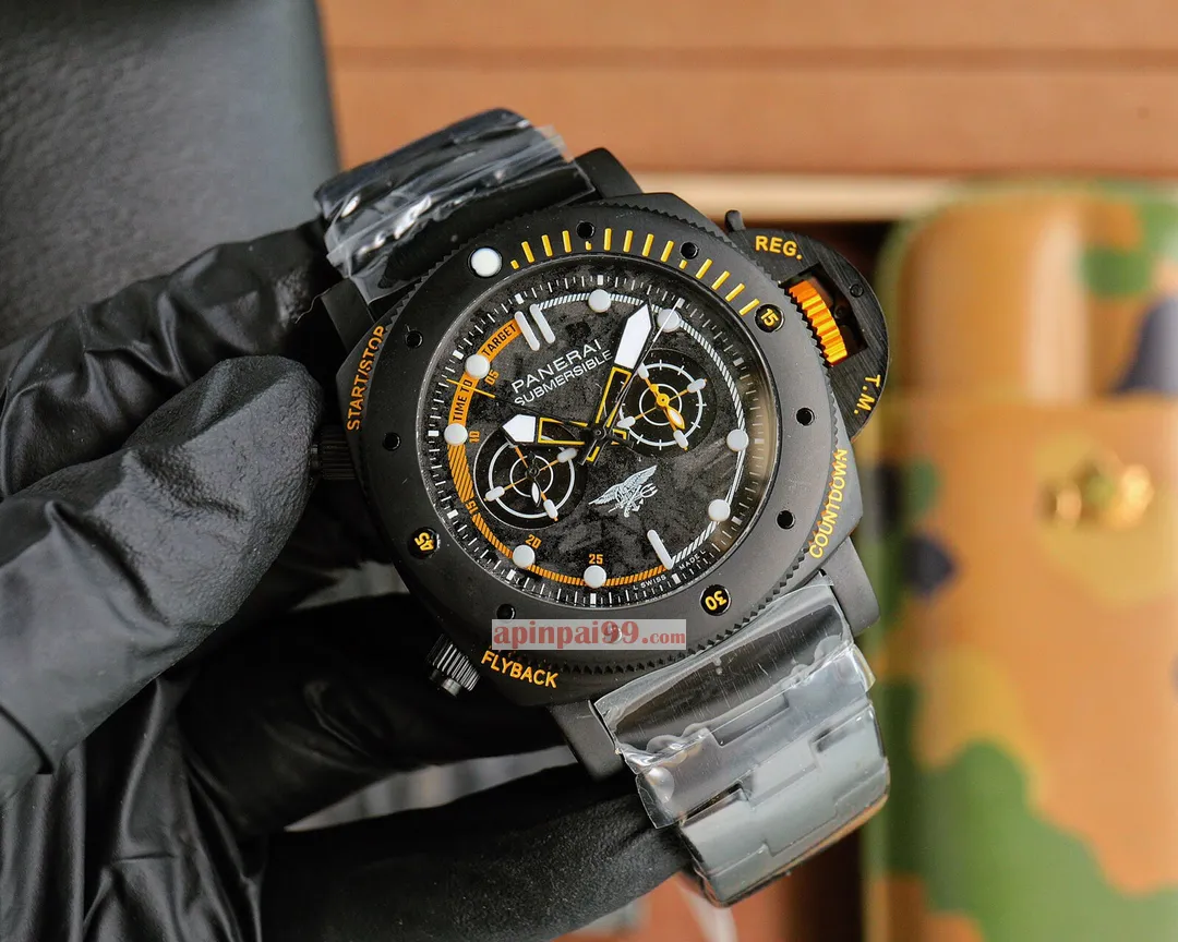 V7 新品人気のパネライスケルトン時計 47mm スニーカー シリーズ  PAM11420007[1]