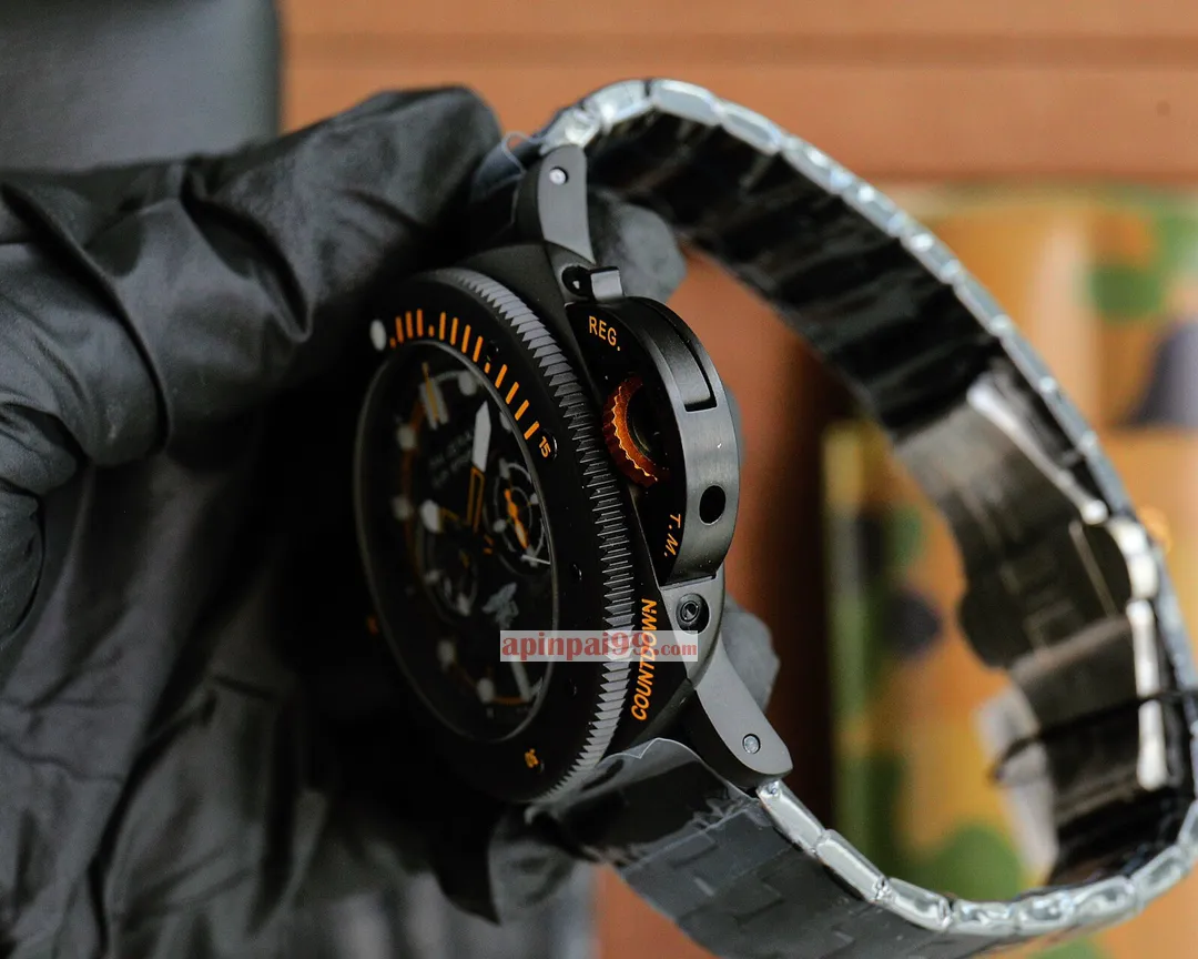 V7 新品人気のパネライスケルトン時計 47mm スニーカー シリーズ  PAM11420007[4]