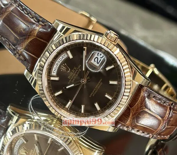 ブラウンレザー118135