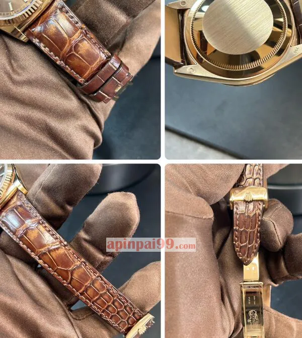 ブラウンレザー118135