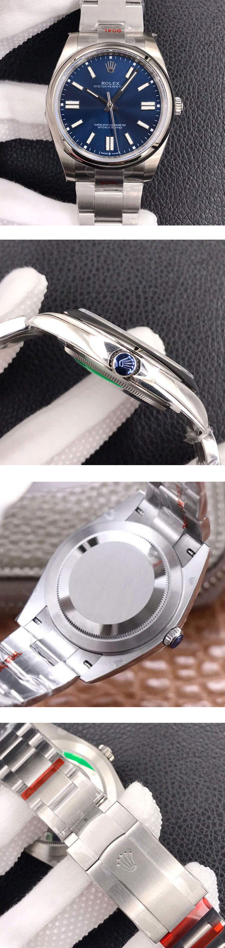 安心購入 ロレックス M124300-0003スーパーコピー時計オイスターパーペチュアル 41mm