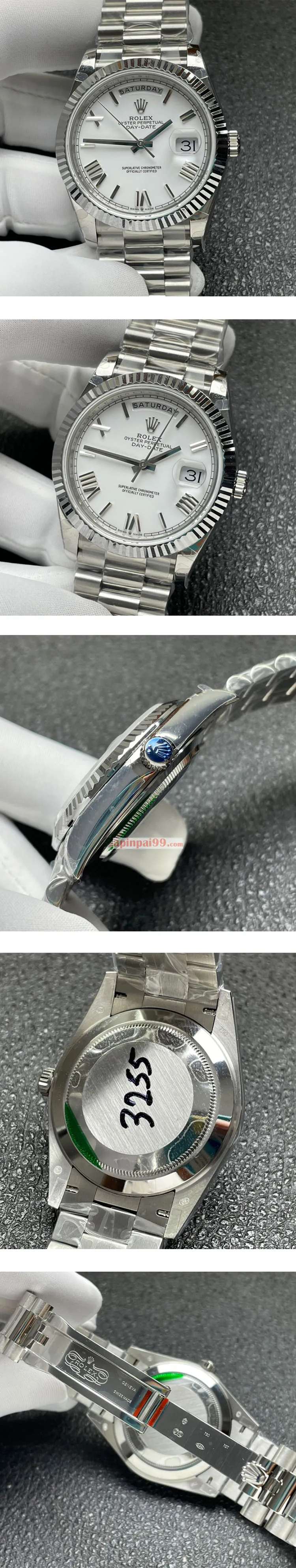 2023大人気ロレックス高品質コピー時計n級デイデイト M228236-0010 シルバーホワイト