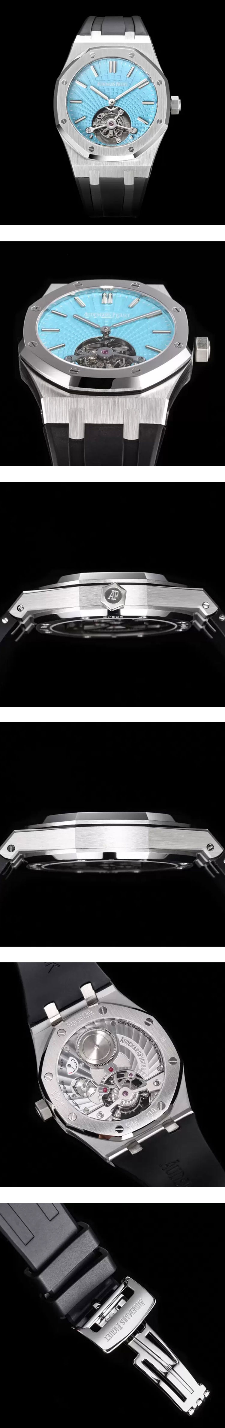 オーデマピゲ時計スーパーコピー ロイヤルオーク フライング 26530PT.OO.1220PT.01 トゥールビヨン 41mm