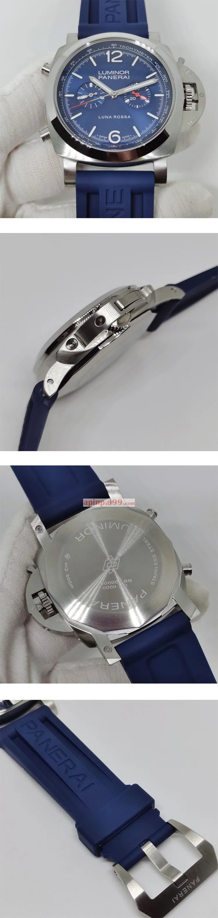 人気パネライブランドコピー時計 ルミノール クロノルナ ロッサ  PAM01303