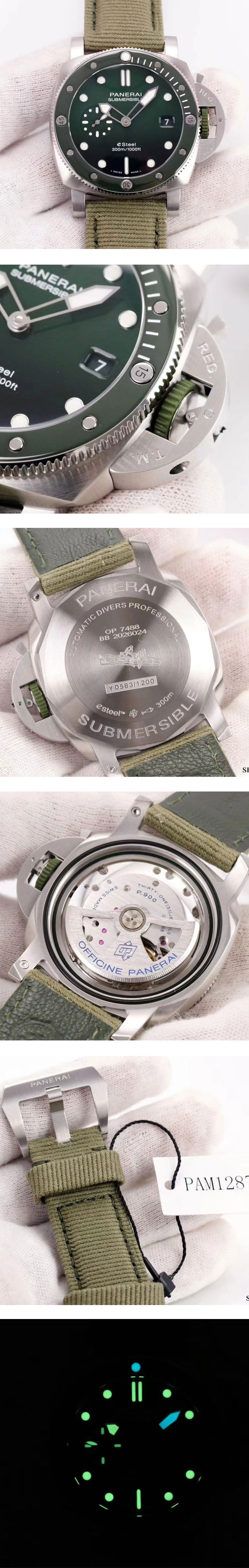 最高級パネライコピー時計 クアランタクアトロ サブマーシブル PAM01287