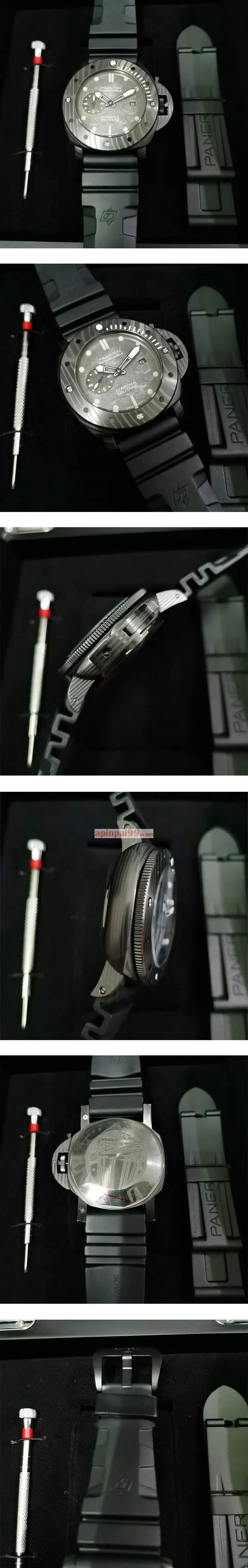 人気コピー時計パネライ ミリターレ カーボテック サブマーシブルPAM00979