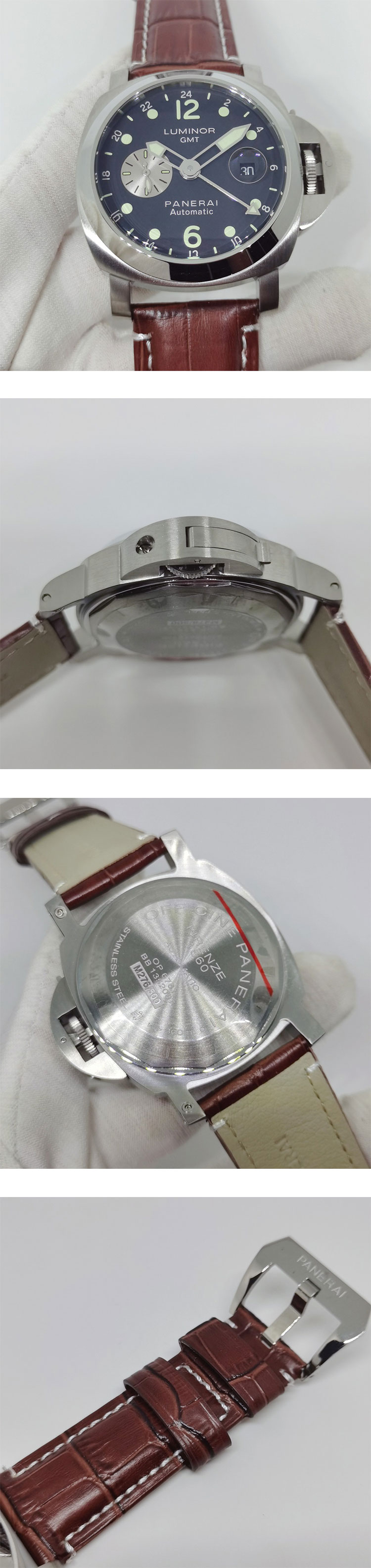 人気パネライコピー時計n級 ルミノール GMT レガッタ スモールセコンド デイト PAM00156 自動巻き