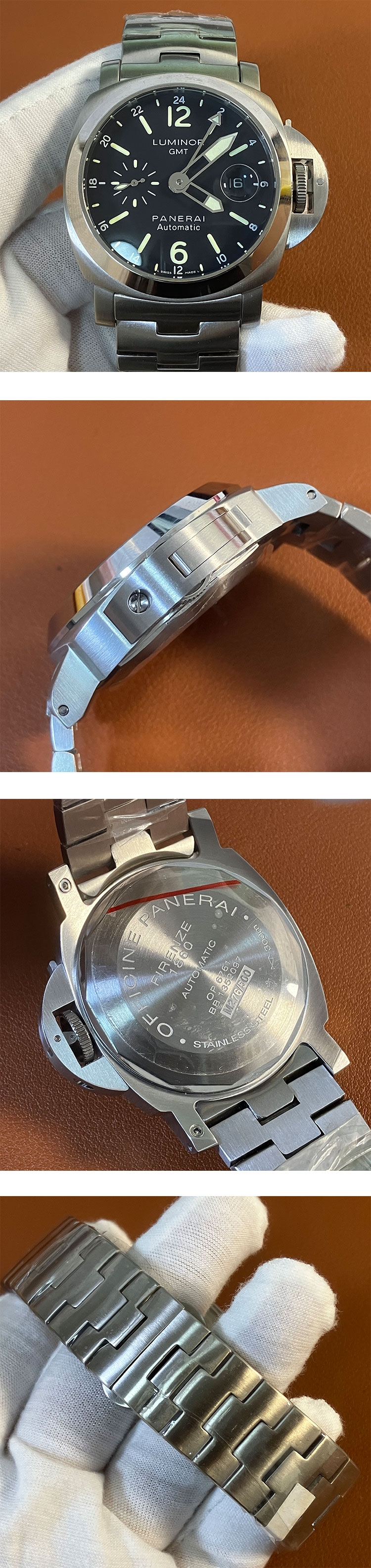 ブランドパネライスーパーコピー腕時計 ルミノール GMT 44mm PAM00297