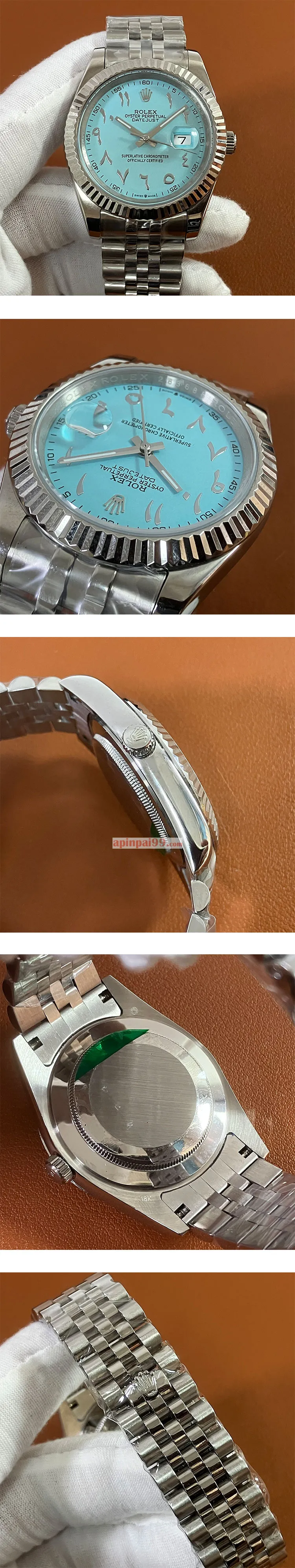 2023ロレックススーパーコピー時計 デイトジャスト 41mm ライトブルー 126334-2