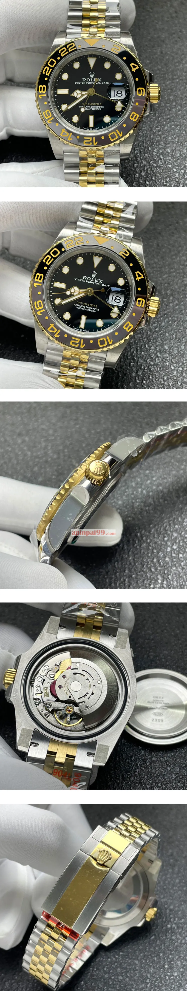 2023スーパーコピー時計ロレックス 高品質 GMTマスター M126713GRNR