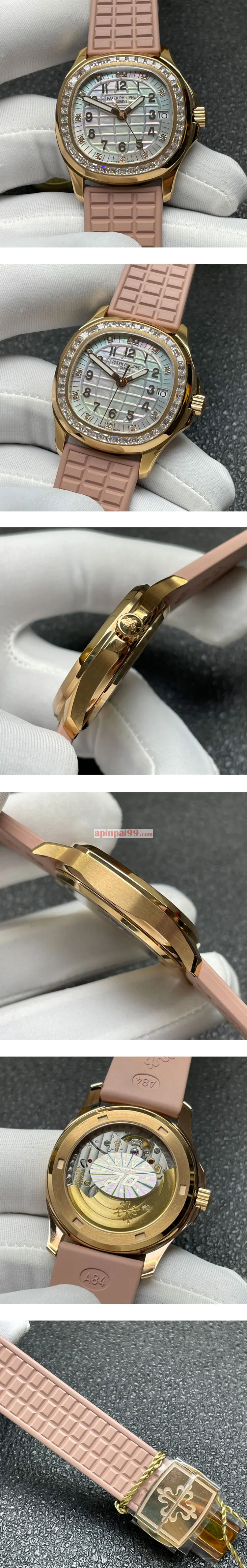 PPF「最N級」パテック フィリップコピー アクアノート ルーチェ ハイジュエリー 5072R-002