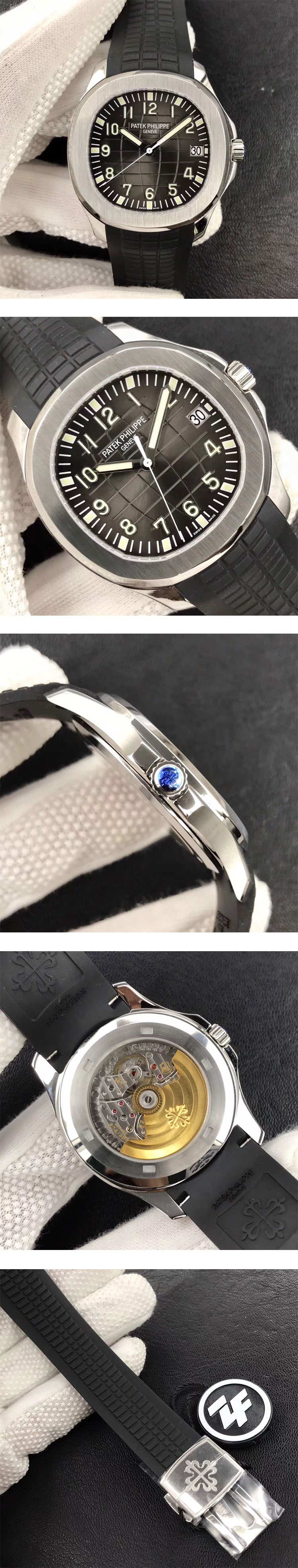 ZF工場製パテック・フィリップ アクアノート コピー時計 エクストララージ 5167A-001