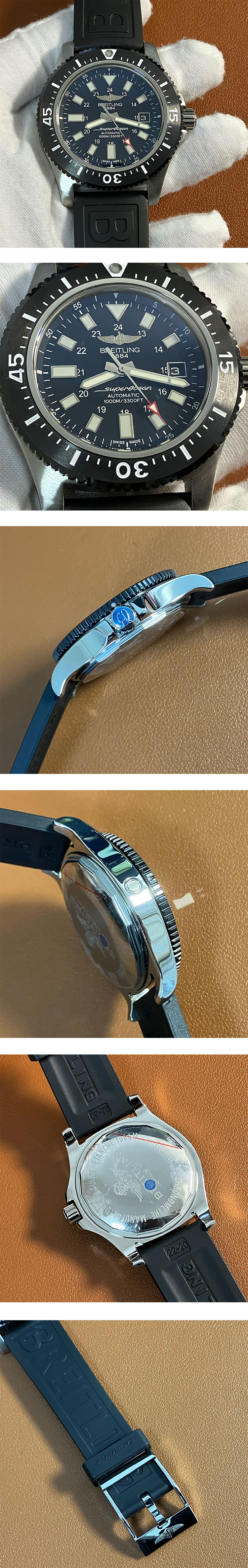 新作コピー時計ブライトリング スーパーオーシャン ブラック 44mm Y1739310.BF45.227S.A20SS.1