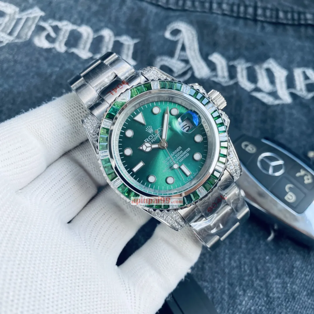 人気ロレックス ウォーター ゴースト カラー ダイヤモンド メンズコピー腕時計 7041554[1]