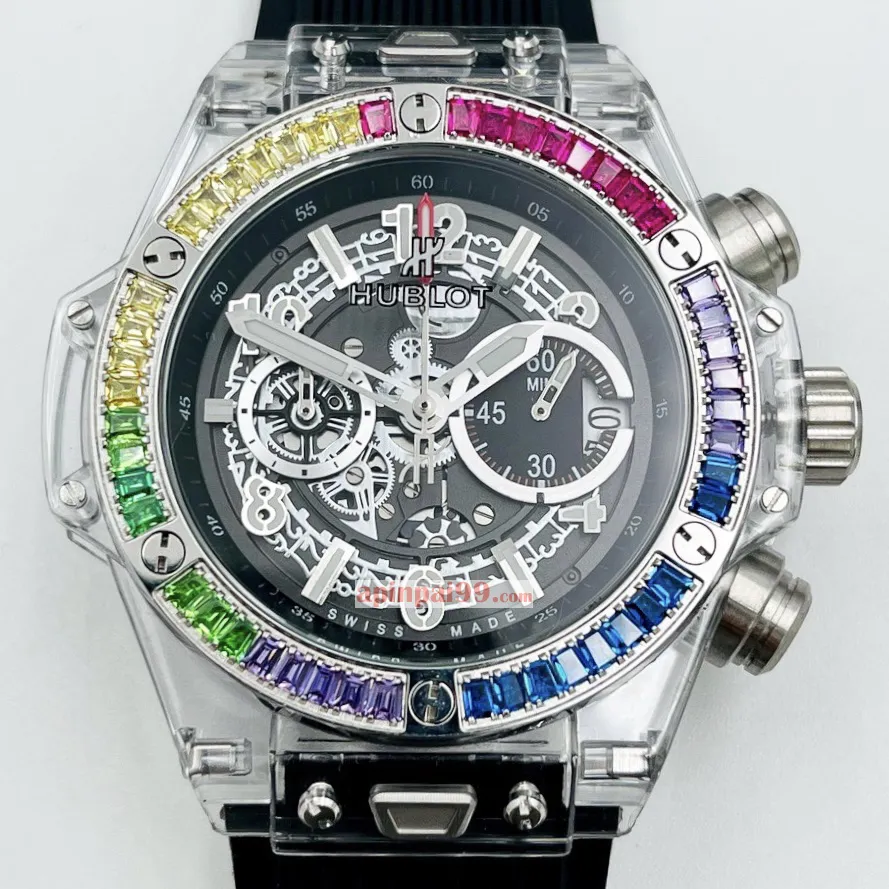 高品質のウブロスーパーコピービッグバン ウニコ マジック トランスペアレント時計 512.BC3.4501[2]